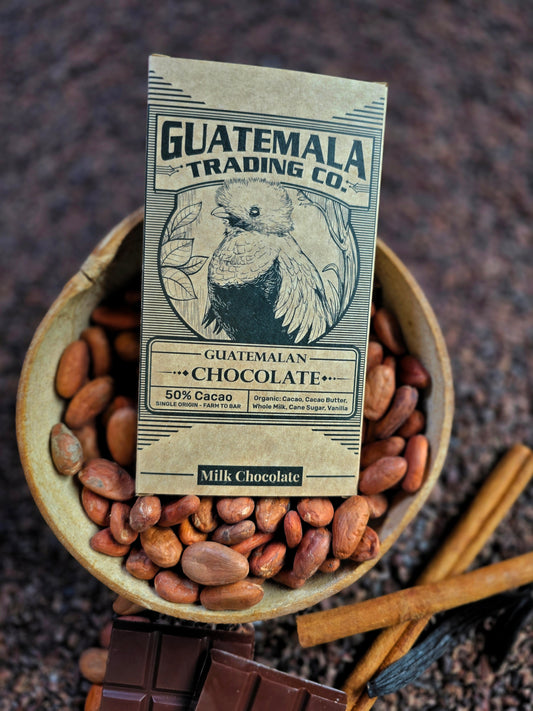 50% CACAO Organic MILK CHOCOLATE with Guatemalan Vanilla – Single Origin