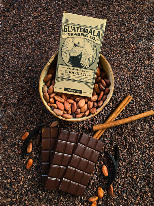 70% CACAO Organic DARK CHOCOLATE – Single Origin -DAIRY FREE-