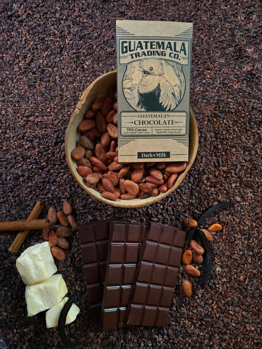 70% CACAO Organic DARK+MILK CHOCOLATE – Single Origin