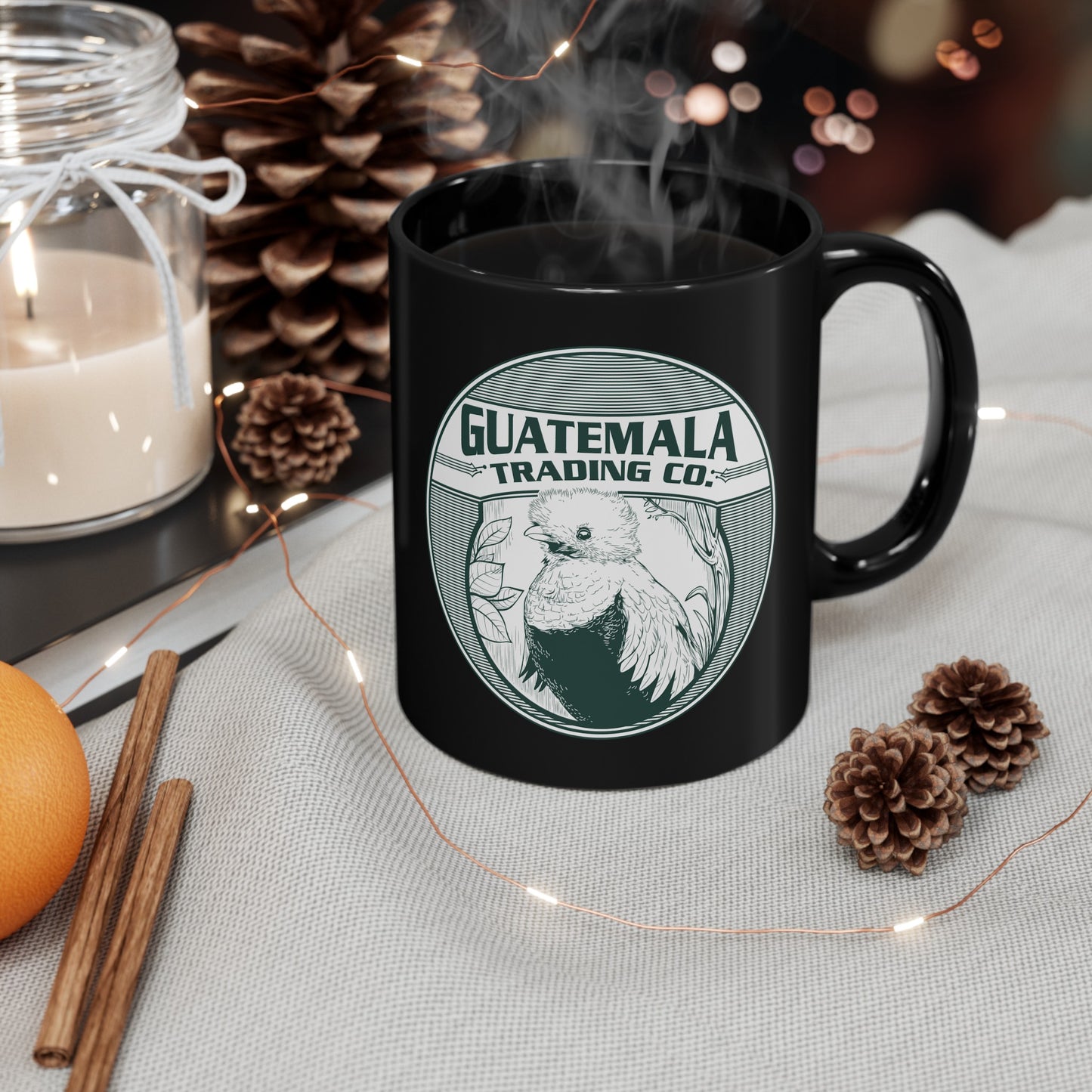 Taza G.T.C. 11oz Black Mug