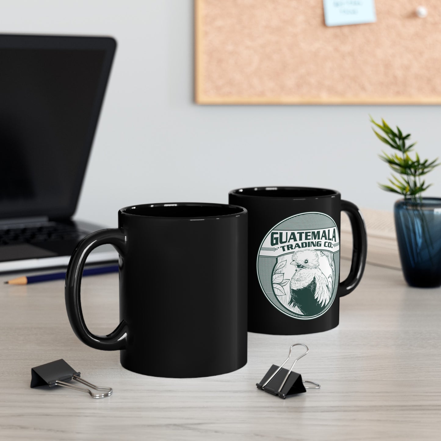 Taza G.T.C. 11oz Black Mug