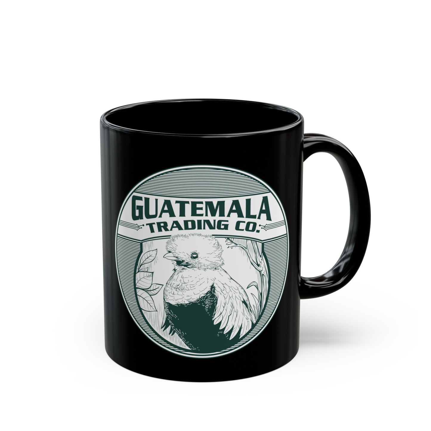 Taza G.T.C. 11oz Black Mug
