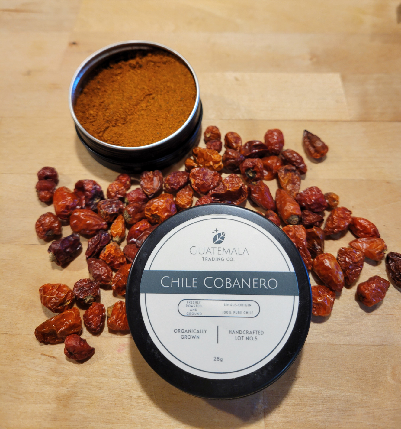 1 oz Freshly Roasted and Ground Chile Cobanero