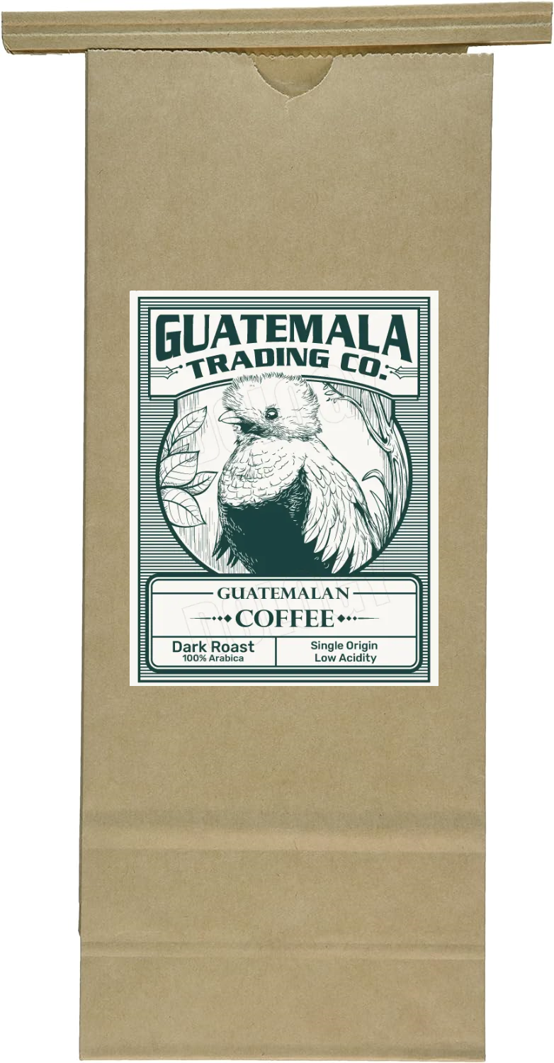 16oz Single Origin Guatemalan Coffee - Medium-Dark Roast - Whole Bean ...