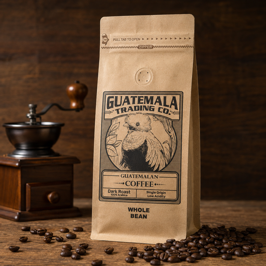 Café guatemalteco de 16 oz - Tostado oscuro - En grano o molido