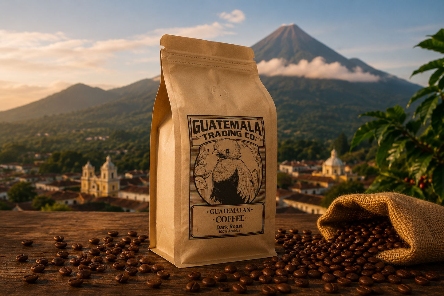 16oz Guatemalan Coffee - Dark Roast - Whole Bean or Ground