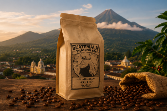 Café guatemalteco de 16 oz - Tostado oscuro - En grano o molido